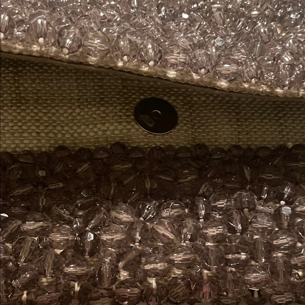 Elegant Beaded Clutch Magnetic Closure NWOT - Picture 8 of 9